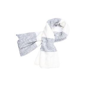 Gas White Marabou Women's Scarf